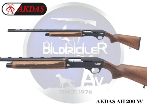 AKDAŞ AH 200 W YİVSİZ YARI OTOMATİK AV TÜFEĞİ