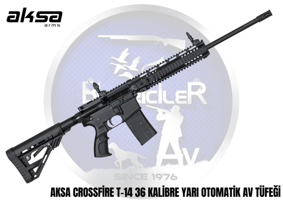 AKSA CROSSFİRE T-14 36 KALİBRE YARI OTOMATİK AV TÜFEĞİ