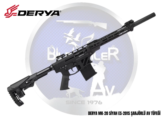 DERYA MK-20 SİYAH ES-201S ŞARJÖRLÜ AV TÜFEĞİ