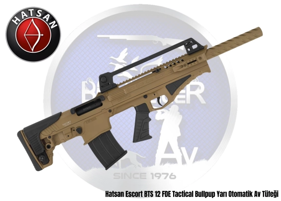 Hatsan Escort BTS 12 FDE Tactical Bullpup Yarı Otomatik Av Tüfeği