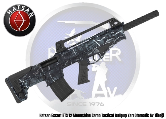 Hatsan Escort BTS 12 Moonshine Camo Tactical Bullpup Yarı Otomatik Av Tüfeği