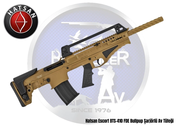 Hatsan Escort BTS-410 FDE Bullpup Şarjörlü Av Tüfeği