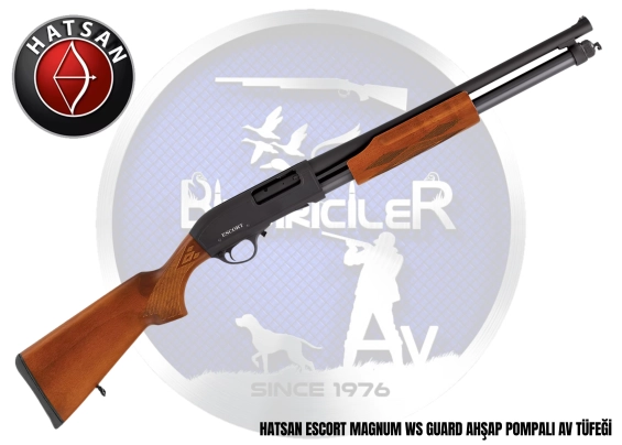 HATSAN ESCORT MAGNUM WS GUARD AHŞAP POMPALI AV TÜFEĞİ