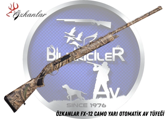 ÖZKANLAR FX-12 camo Yarı Otomatik Av Tüfeği