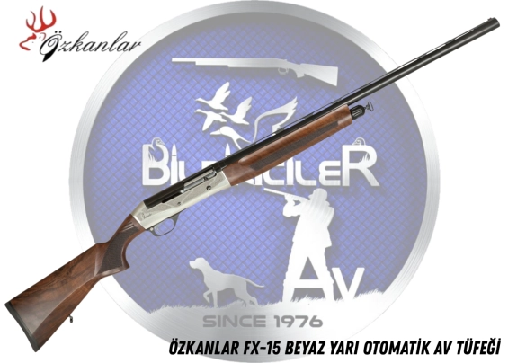 ÖZKANLAR FX-15 BEYAZ Yarı Otomatik Av Tüfeği