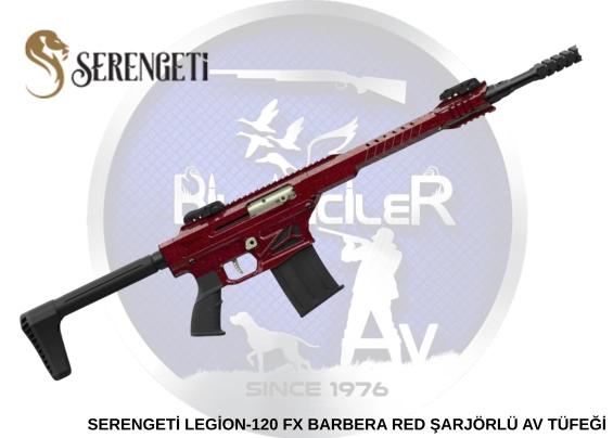 SERENGETİ LEGİON-120 FX BARBERA RED ŞARJÖRLÜ AV TÜFEĞİ