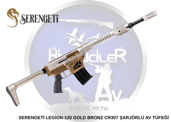 SERENGETİ LEGİON-120 GOLD BRONZ CR307 ŞARJÖRLÜ AV TÜFEĞİ