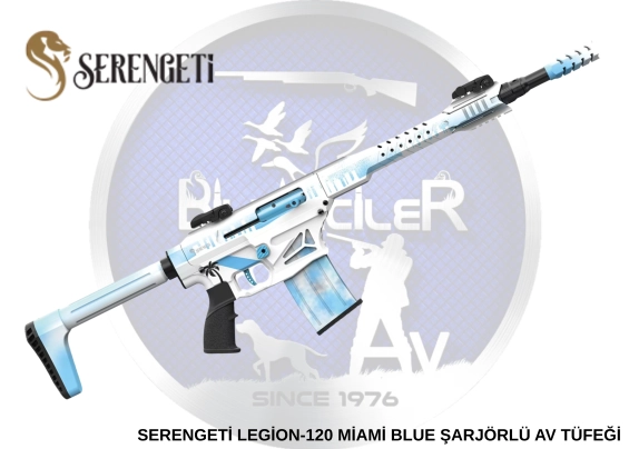 SERENGETİ LEGİON-120 MİAMİ BLUE ŞARJÖRLÜ AV TÜFEĞİ