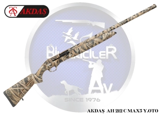 AKDAŞ AH 212 CAMO YİVSİZ YARI OTOMATİK AV TÜFEĞİ