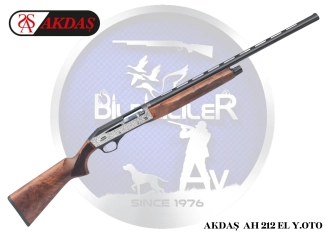AKDAŞ AH 212 EL DELÜKS YİVSİZ YARI OTOMATİK AV TÜFEĞİ