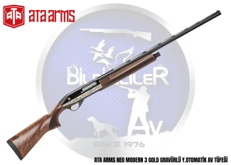 ATA ARMS NEO MODERN 3 GOLD GRAVÜRLÜ Y.OTOMATİK AV TÜFEĞİ