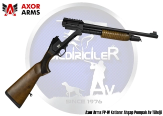 Axor Arms FP-W Katlanır Ahşap Pompalı Av Tüfeği