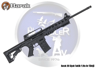 Barak 20 Siyah Taktik Y.Oto Av Tüfeği