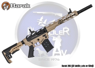 Barak 20S Çöl taktik y.oto av tüfeği