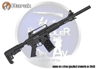 BARAK 99 S SİYAH ŞARJÖRLÜ OTOMATİK AV TÜFEĞİ