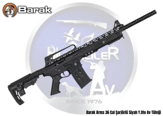 Barak Arms 36 Cal Şarjörlü Siyah Y.Oto Av Tüfeği