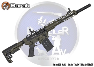 Barak20S  Haki - Siyah  Taktik Y.Oto Av Tüfeği