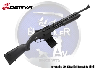 Derya Carina CVX-401 Şarjörlü Pompalı Av Tüfeği