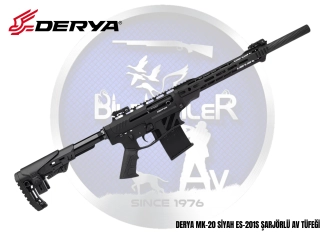 DERYA MK-20 SİYAH ES-201S ŞARJÖRLÜ AV TÜFEĞİ
