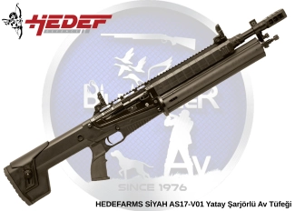 Hedefarms SİYAH AS 17-V01 Yatay Şarjörlü Av Tüfeği