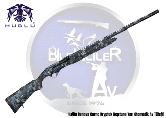 Huğlu Renova Camo Kryptek Neptune Yarı Otomatik Av Tüfeği