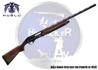 HUĞLU RENOVA SİYAH KASA YARI OTOMATİK AV TÜFEĞİ