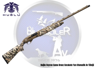 Huğlu Veyron Camo Bronz Cerakote Yarı Otomatik Av Tüfeği