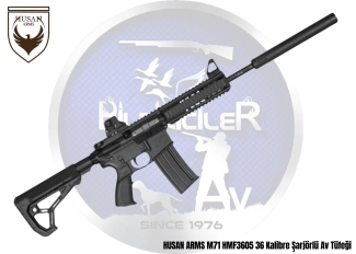 HUSAN ARMS M71 HMF3605 36 Kalibre Şarjörlü Av Tüfeği̇