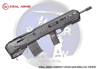 KRAL ARMS COMPACT SİYAH ŞARJÖRLÜ AV TÜFEĞİ