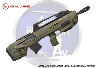 KRAL ARMS COMPACT YEŞİL ŞARJÖRLÜ AV TÜFEĞİ