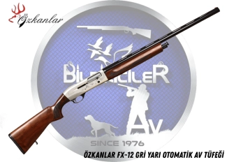 ÖZKANLAR FX-12 Gri Yarı Otomatik Av Tüfeği