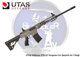 UTAŞ Defense XTR-12 Tungsten Gri Şarjörlü Av Tüfeği