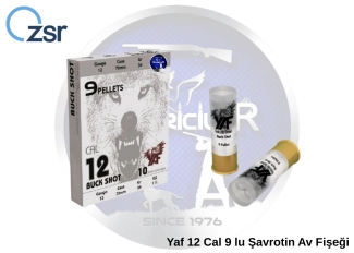 Yaf 12 Cal 9 lu Şavrotin Av Fişeği