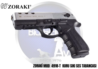 Zoraki Mod 4918-T Kuru Sıkı Ses Tabancası