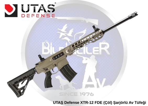 UTAŞ Defense XTR-12 FDE (Çöl) Şarjörlü Av Tüfeği