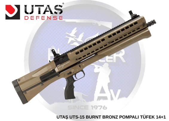UTAŞ UTS-15 BURNT BRONZ POMPALI TÜFEK 14+1