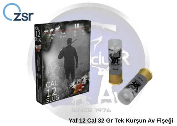 Yaf 12 Cal 32 Gr Tek Kurşun Av Fişeği