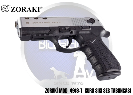 Zoraki Mod 4918-T Kuru Sıkı Ses Tabancası